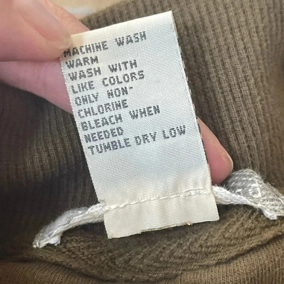 Two Dog Island quilted zip vest – olive/army green, cotton shell, size S - Picture 7 of 10